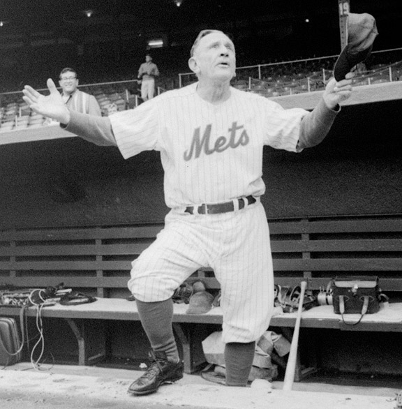Casey Stengel: “Can’t anybody here play this game?”